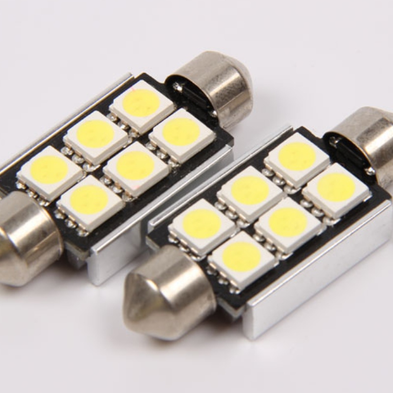 5050 6smd canbus sans erreur voiture 36mm auto led lumière feston led lumière intérieure